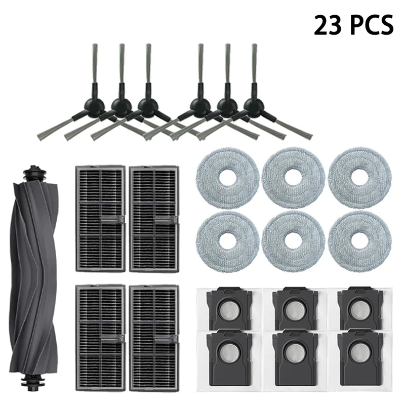 Dreame L40 Ultra AE Vacuum Cleaner Replacement Accessories Main Side Brush HEPA Filter Mop Cloths Dust Bag Spare