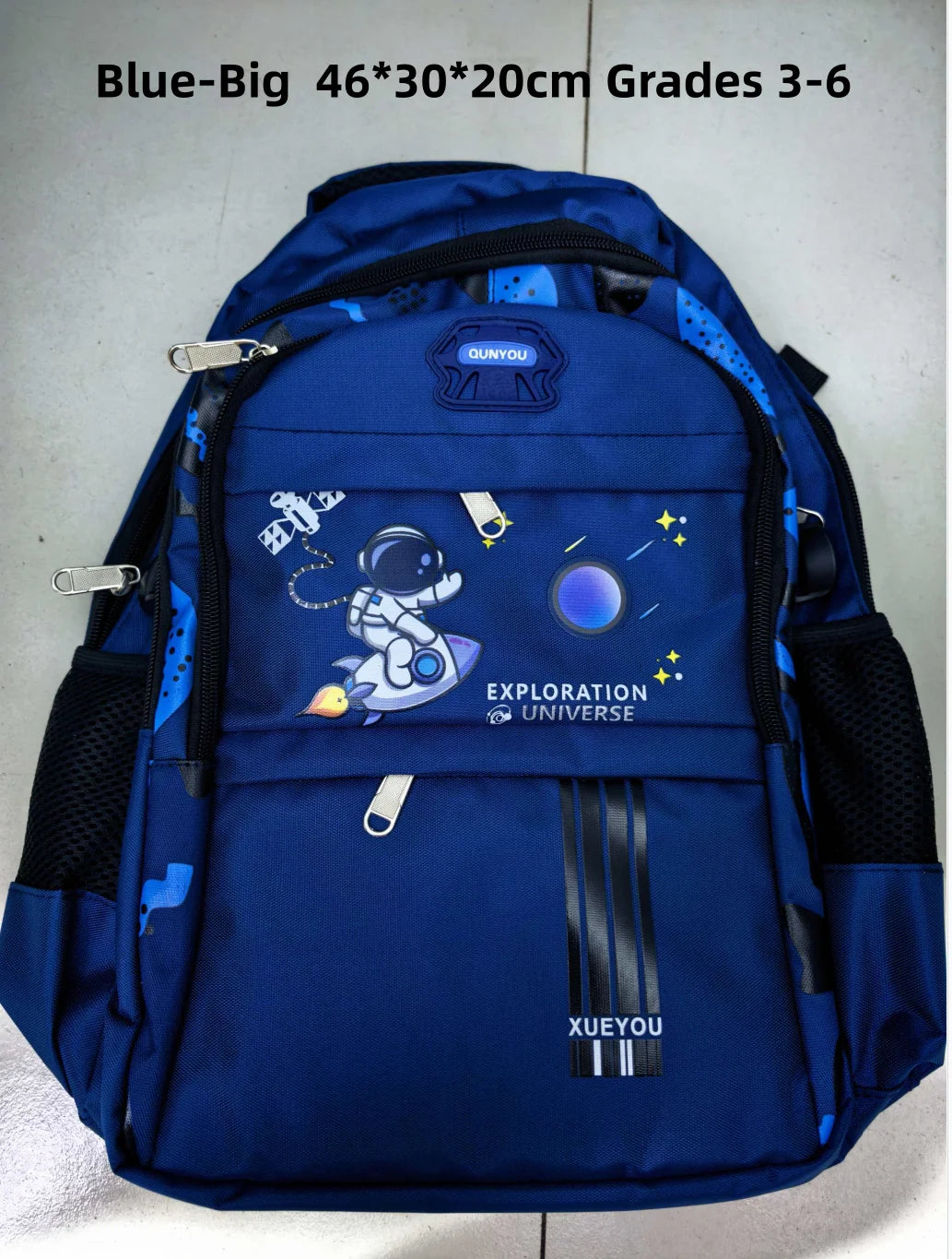 Kid Backpack 2-16Year Children School Bags for Boys Astronaut School Backpack Waterproof Primary Boy Book Bag Mochila Infantil